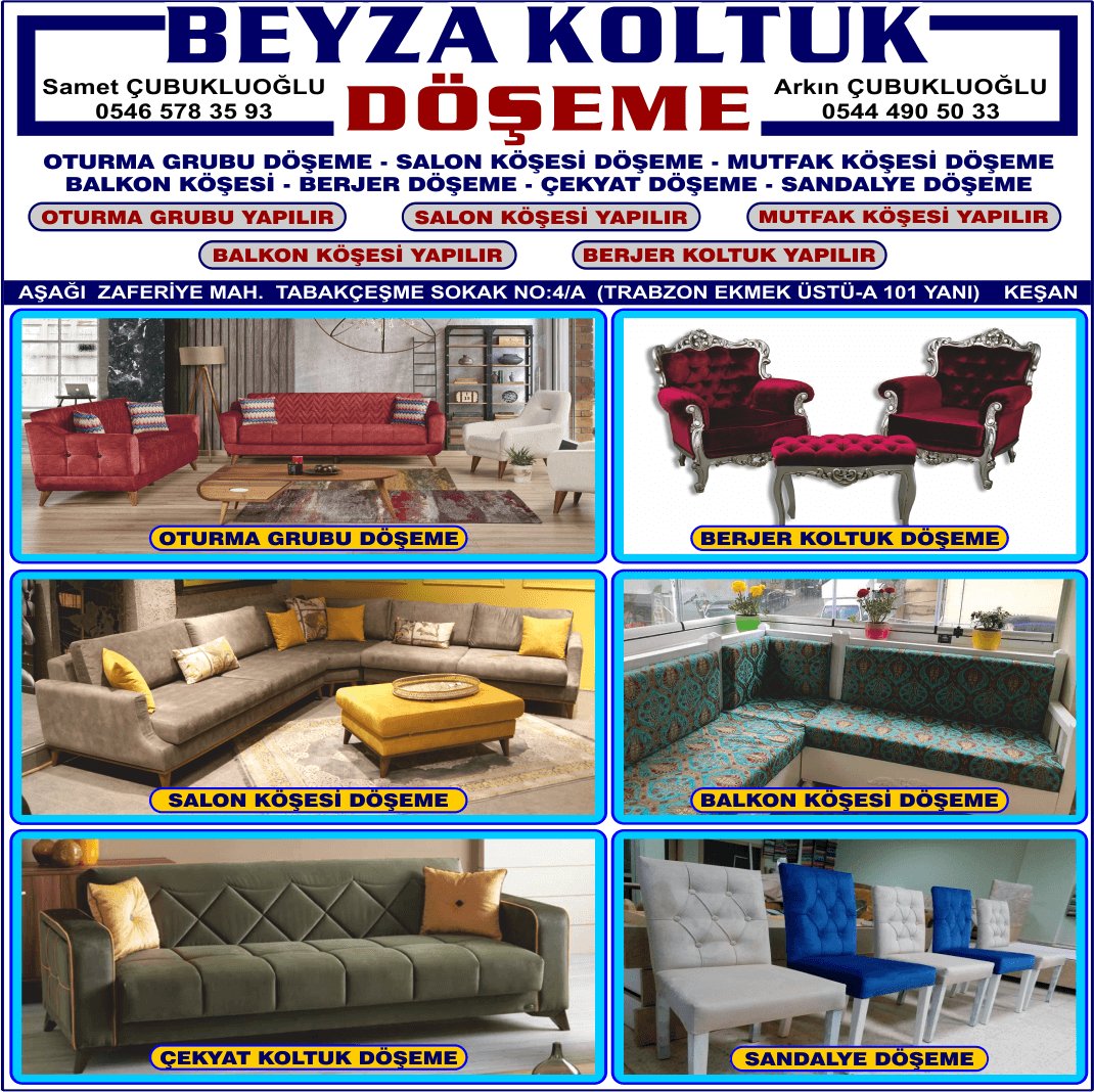 BEYZA KOLTUK DÖŞEME KEŞAN