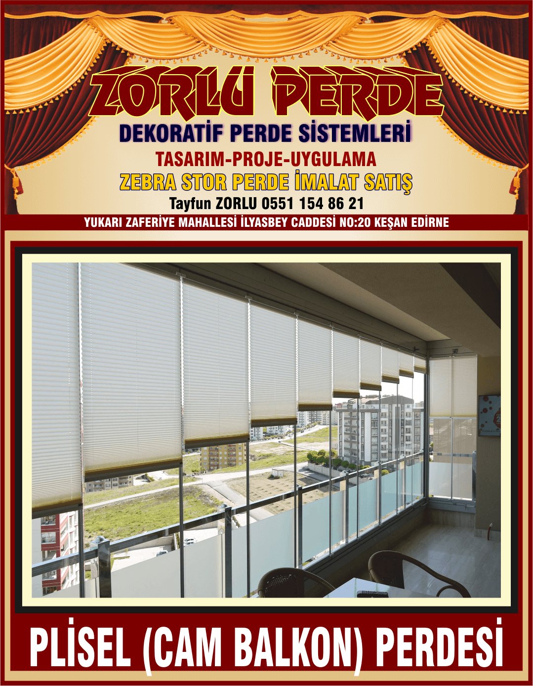 ZEBRA STOR PERDE İMALAT SATIŞ MONTAJ KEŞAN - Görsel 9