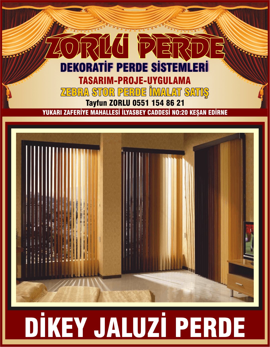 ZEBRA STOR PERDE İMALAT SATIŞ MONTAJ KEŞAN - Görsel 7