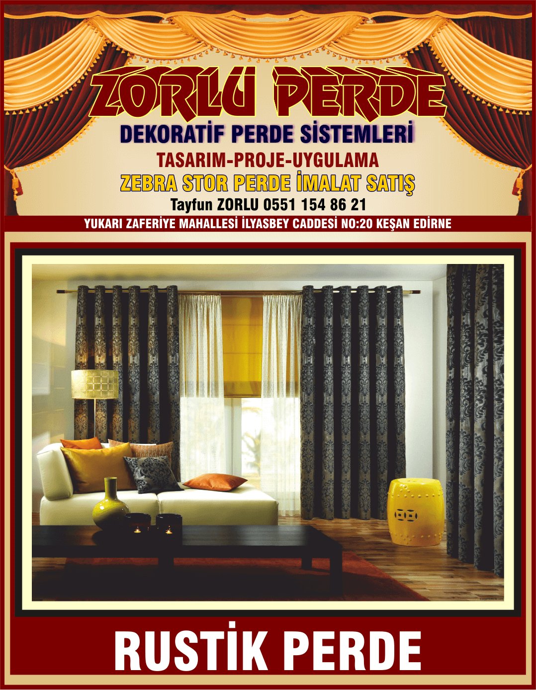 ZEBRA STOR PERDE İMALAT SATIŞ MONTAJ KEŞAN - Görsel 5