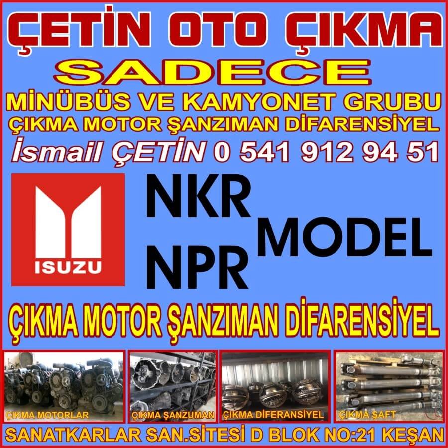 ÇETİN ÇIKMA MAGIRUS İVECO MİTSUBİSHİ BMC HYUNDAİ MOTOR ŞANZIMAN DİFERANSİYEL KEŞAN - Görsel 9