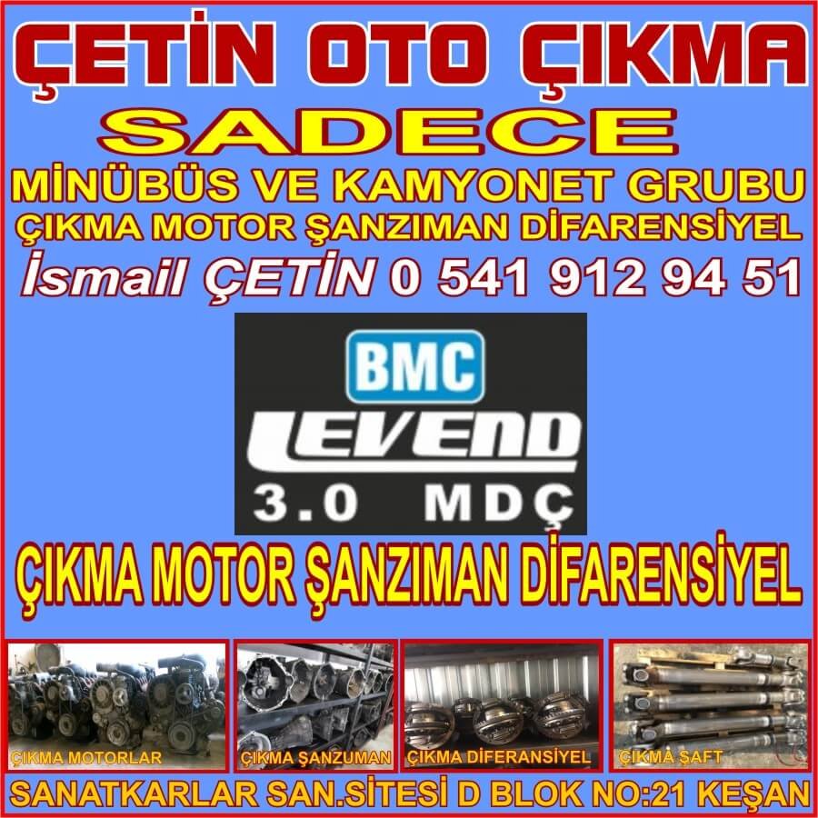 ÇETİN ÇIKMA MAGIRUS İVECO MİTSUBİSHİ BMC HYUNDAİ MOTOR ŞANZIMAN DİFERANSİYEL KEŞAN - Görsel 8