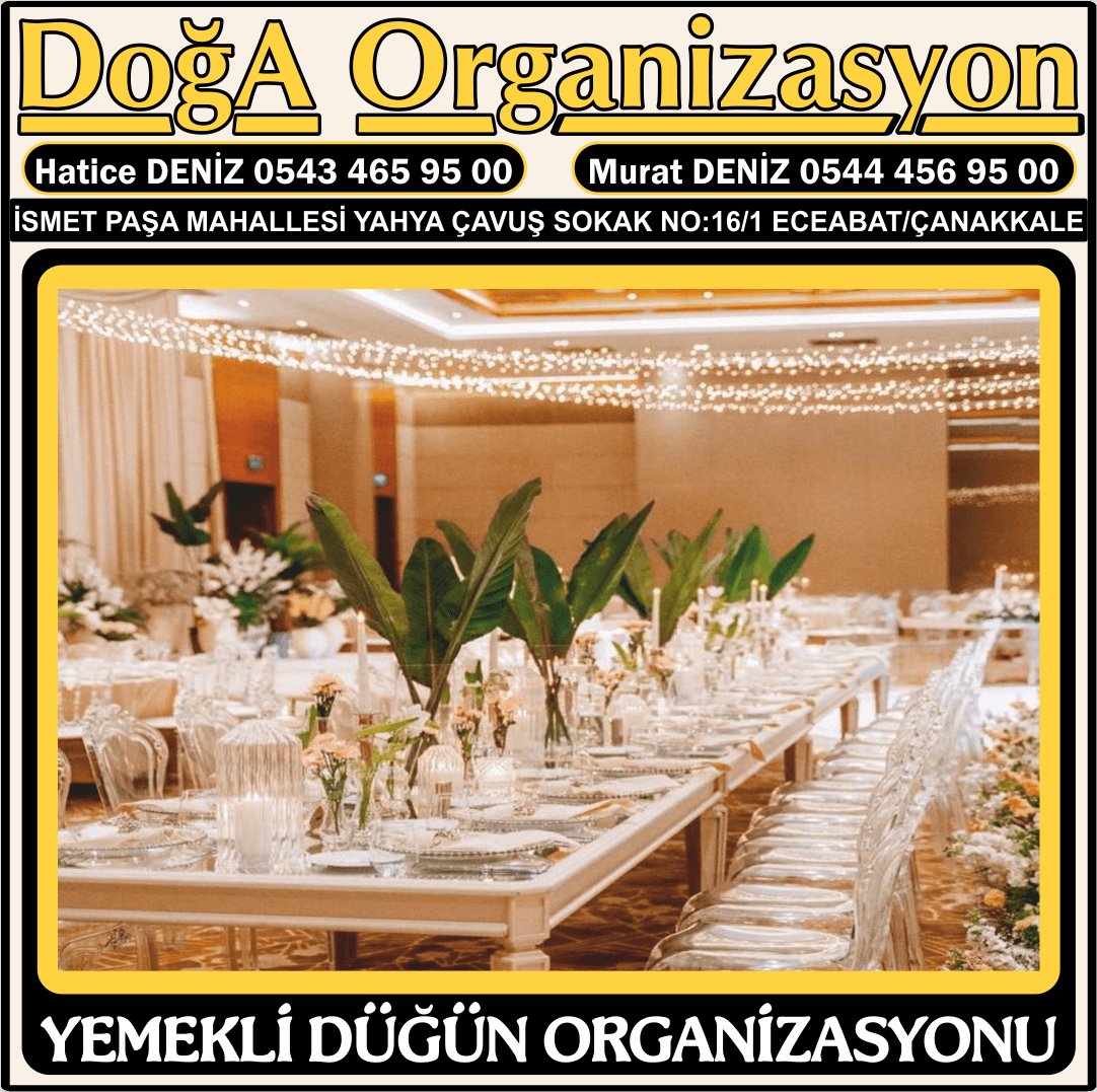 DOĞA ORGANİZASYON ECEABAT ÇANAKKALE - Görsel 9