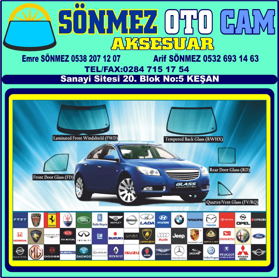 KEŞAN OTO CAM DEĞİŞİMİ SÖNMEZ OTO CAM TRAKTÖR KABİN CAMI DEĞİŞİMİ İŞ MAKİNASI CAM DEĞİŞİMİ JANT KAPAĞI KEŞAN EDİRNE - Görsel 2