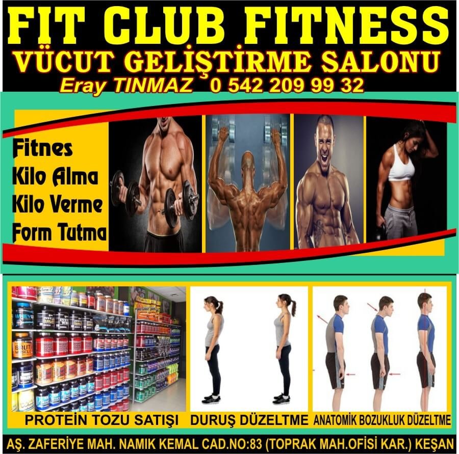 KEŞAN SPOR SALONU VÜCUT GELİŞTİRME FIT CLUB FITNESS SALON - Görsel 15