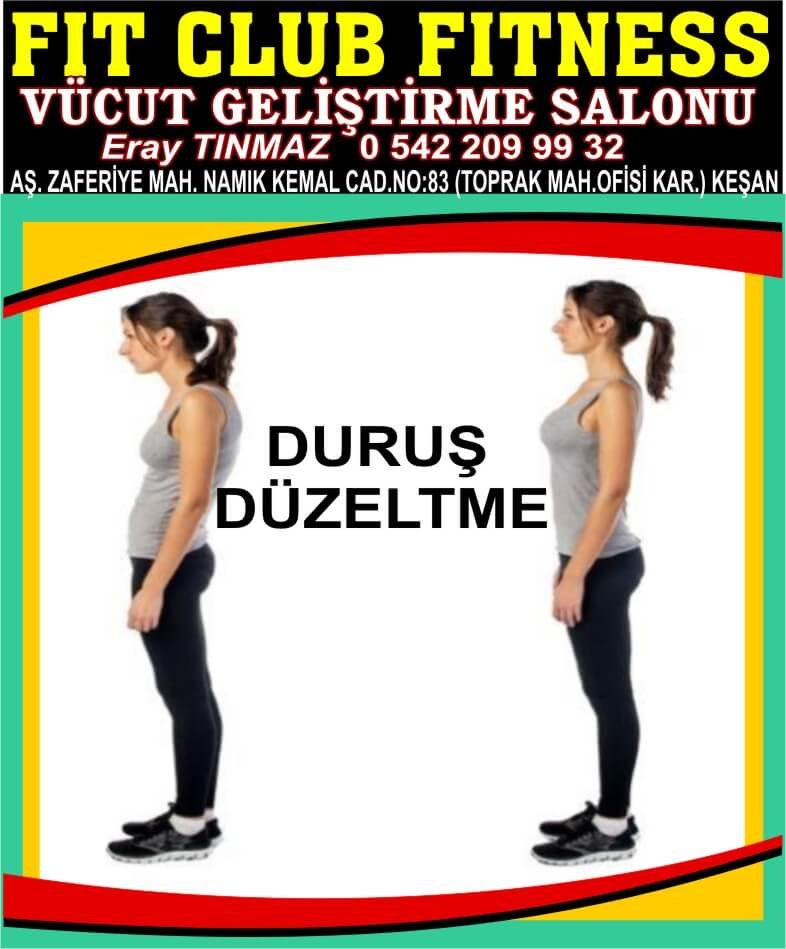 KEŞAN SPOR SALONU VÜCUT GELİŞTİRME FIT CLUB FITNESS SALON - Görsel 11