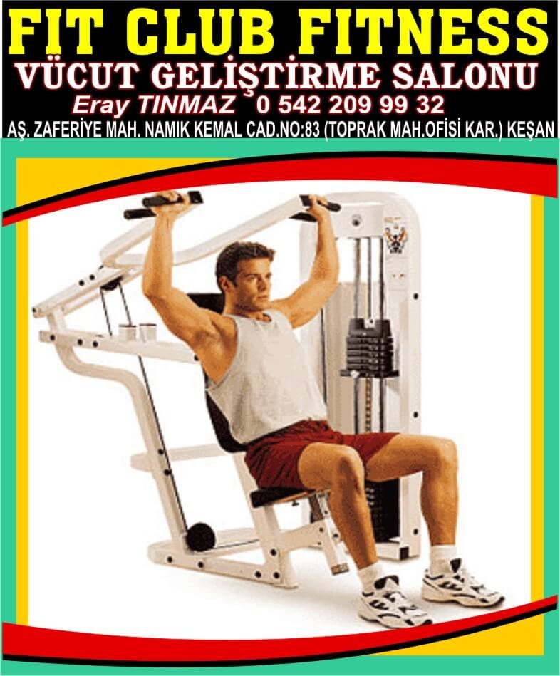KEŞAN SPOR SALONU VÜCUT GELİŞTİRME FIT CLUB FITNESS SALON - Görsel 13