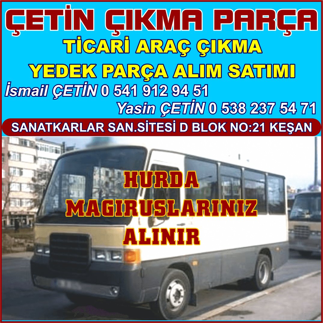 ÇETİN ÇIKMA MAGIRUS İVECO MİTSUBİSHİ BMC HYUNDAİ MOTOR ŞANZIMAN DİFERANSİYEL KEŞAN - Görsel 1