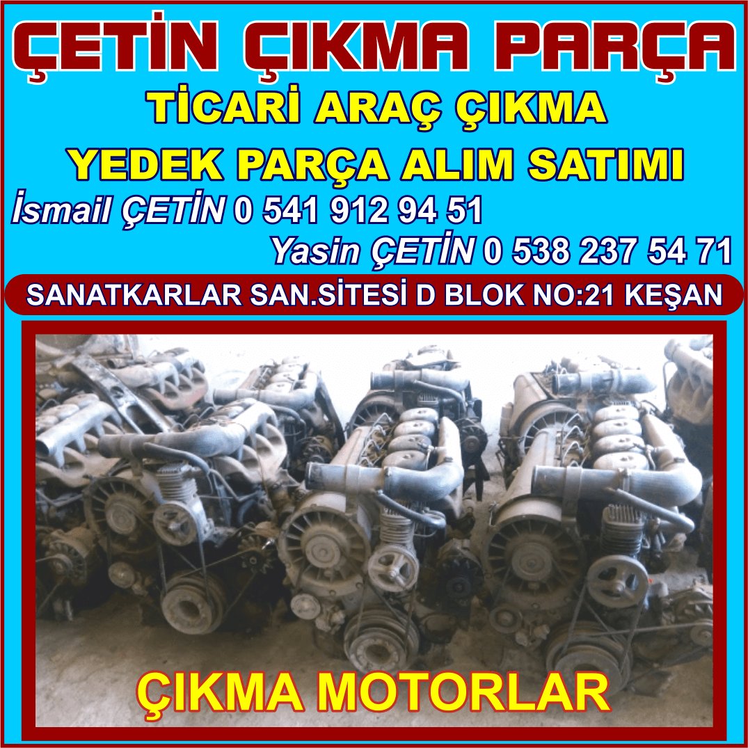 ÇETİN ÇIKMA MAGIRUS İVECO MİTSUBİSHİ BMC HYUNDAİ MOTOR ŞANZIMAN DİFERANSİYEL KEŞAN - Görsel 2