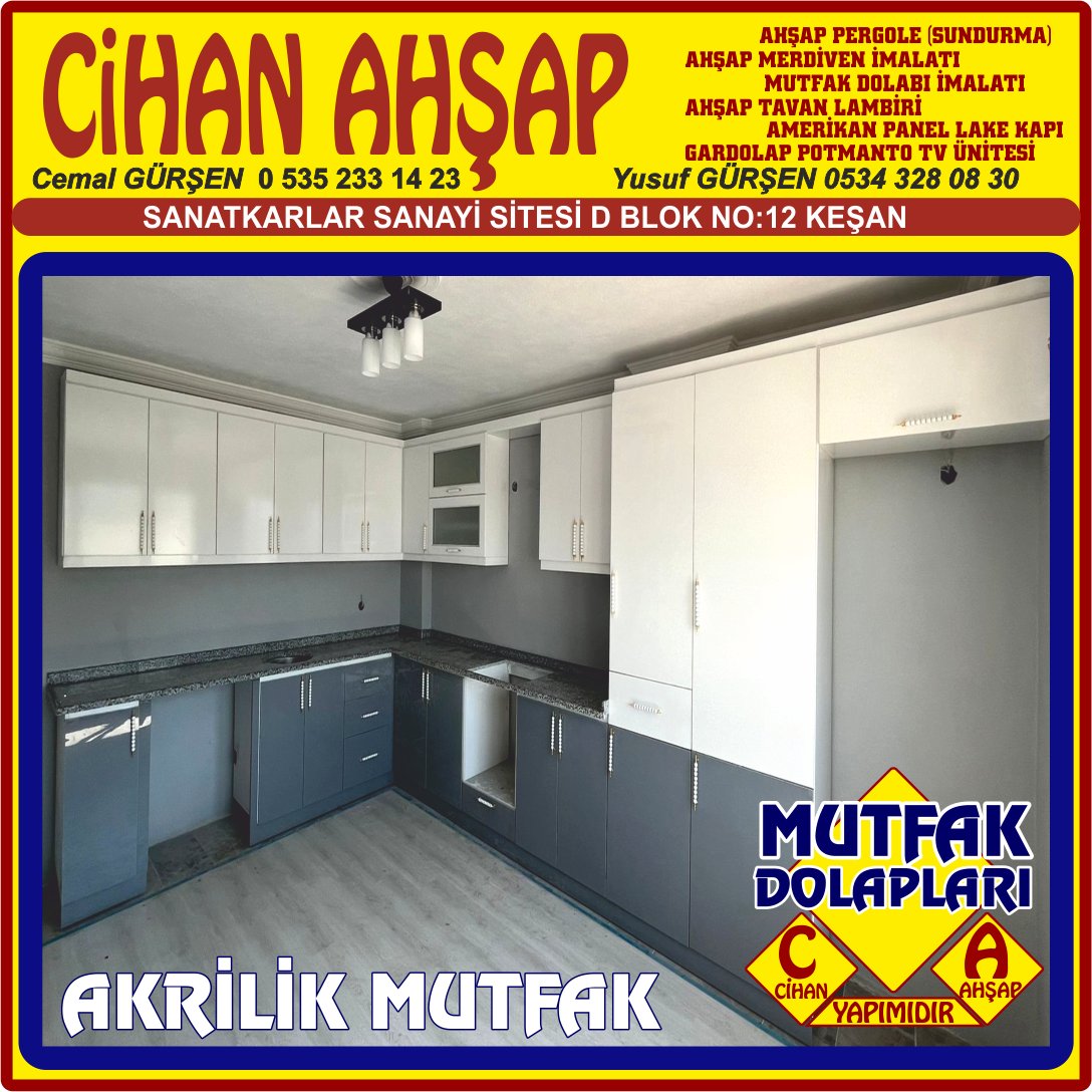 CİHAN AHŞAP EV TİNY HOUSE MOBİLYA İMALAT AHŞAP PERGOLE KEŞAN - Görsel 6