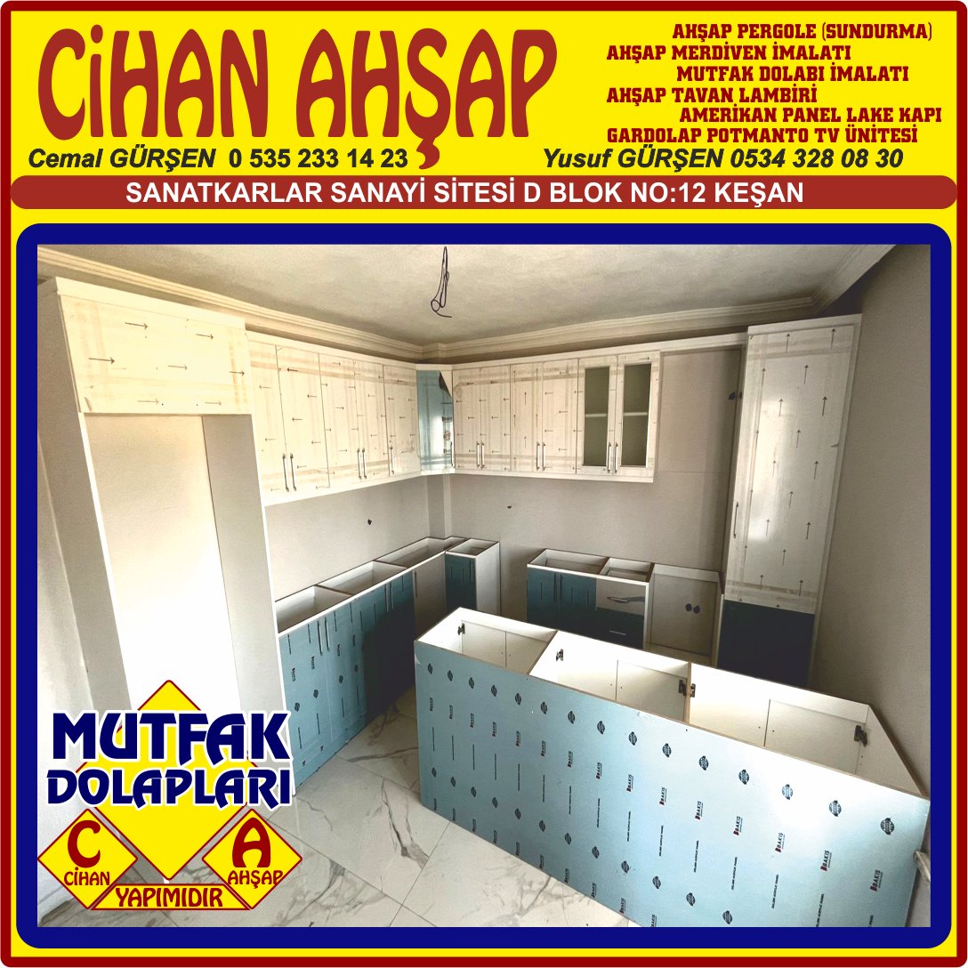 CİHAN AHŞAP EV TİNY HOUSE MOBİLYA İMALAT AHŞAP PERGOLE KEŞAN - Görsel 7