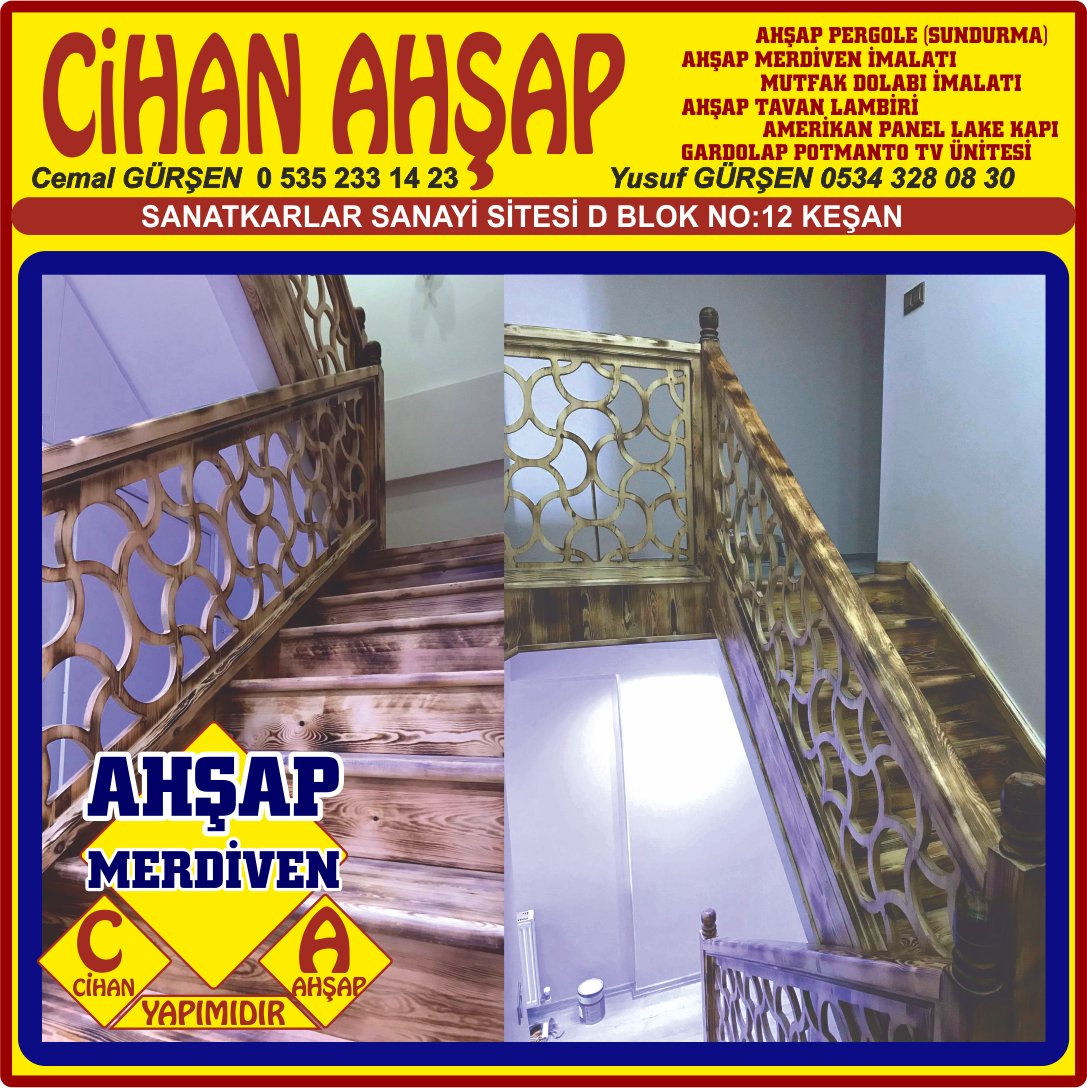 CİHAN AHŞAP EV TİNY HOUSE MOBİLYA İMALAT AHŞAP PERGOLE KEŞAN - Görsel 13