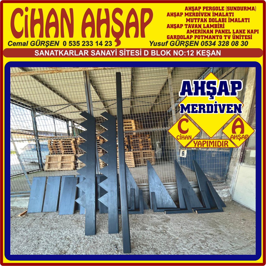 CİHAN AHŞAP EV TİNY HOUSE MOBİLYA İMALAT AHŞAP PERGOLE KEŞAN - Görsel 15