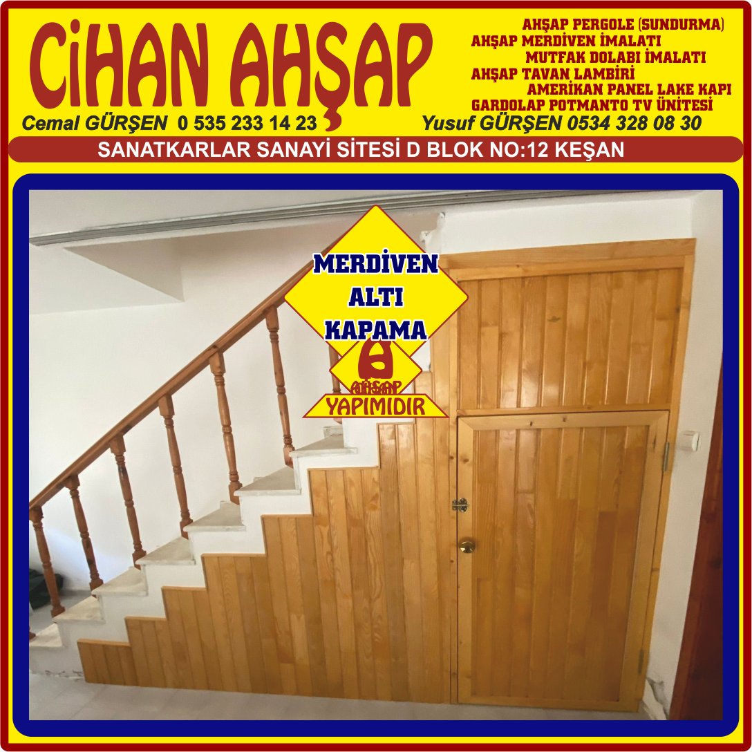 CİHAN AHŞAP EV TİNY HOUSE MOBİLYA İMALAT AHŞAP PERGOLE KEŞAN - Görsel 14