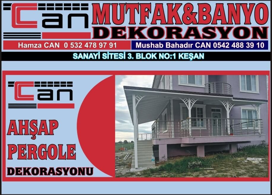 KEŞAN MUTFAK DOLABI DEKORASYONU CAN MUTFAK KEŞAN - Görsel 6