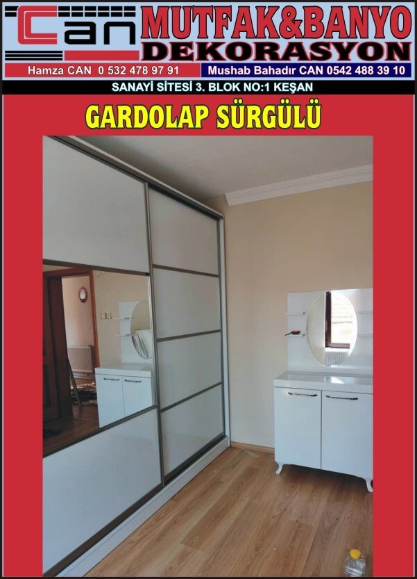 KEŞAN MUTFAK DOLABI DEKORASYONU CAN MUTFAK KEŞAN - Görsel 27