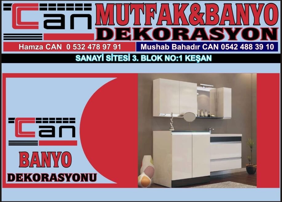 KEŞAN MUTFAK DOLABI DEKORASYONU CAN MUTFAK KEŞAN - Görsel 10