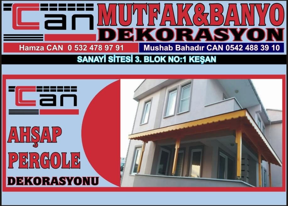 KEŞAN MUTFAK DOLABI DEKORASYONU CAN MUTFAK KEŞAN - Görsel 7