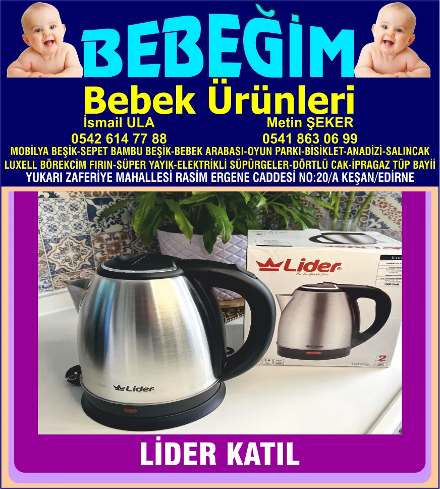 BEBEĞİM BEBEK BAKIM ÜRÜNLERİ KEŞAN - Görsel 19